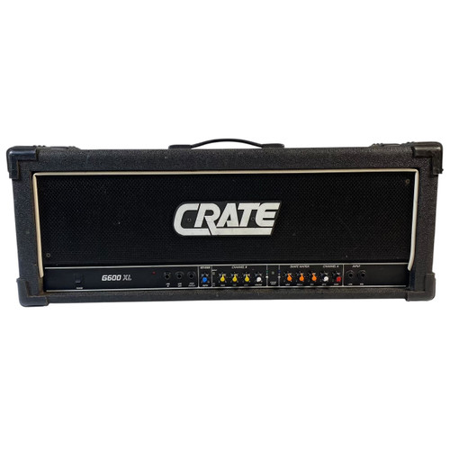 Used Crate G600XL HEAD Solid State Guitar Head 40090-S000081905 Vist Large View of Product Image Which is Used Crate G600XL HEAD Solid State Guitar Head