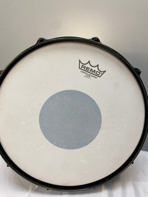 Vist Large View of Product Image Which is Used Spaun SNARE BLACK AND SILVER STRIPE Wood Snare Drum 14"