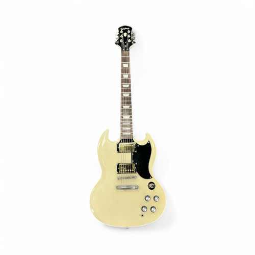 Vist Large View of Product Image Which is Used Epiphone SG SG Type Electric Guitar White 6-String