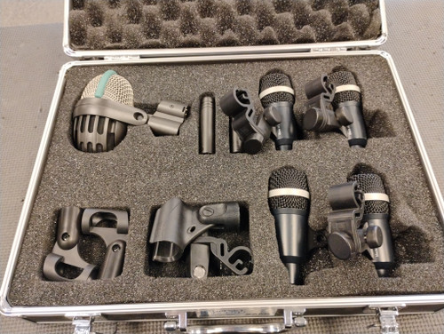 Vist Large View of Product Image Which is Used Akg CONCERT 1 DRUM MIC SET Microphone