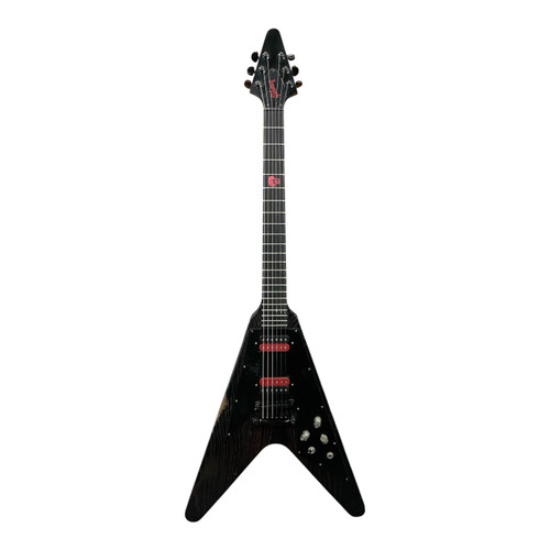 Vist Large View of Product Image Which is Used Gibson FLYING V VOODOO 2003 Electric Guitar Black 6-String