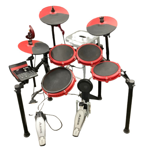 Used Alesis NITRO MAX Electronic Drum 40083-S000154902 Vist Large View of Product Image Which is Used Alesis NITRO MAX Electronic Drum
