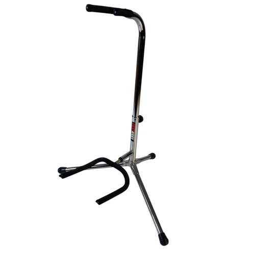 Used Gator FRETREST CHROME Guitar Stand 40090-S000081919 Vist Large View of Product Image Which is Used Gator FRETREST CHROME Guitar Stand