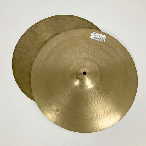 Vist Large View of Product Image Which is Used Zildjian 15IN Vintage Thin Hi-Hat Cymbals