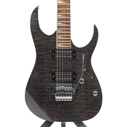 Vist Large View of Product Image Which is Used Ibanez RG320DXQM Modern Metal Electric Guitar Black 6-String
