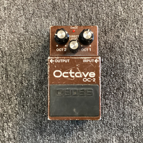 Used Boss OC-2 Vintage Guitar Effects Pedal 40111-S000190821 Vist Large View of Product Image Which is Used Boss OC-2 Vintage Guitar Effects Pedal