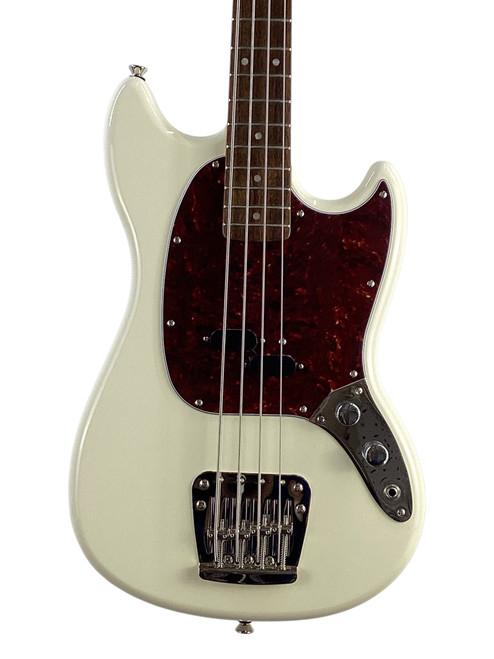 Used Squier MUSTANG BASS CLASSIC VIBE 60S 41115-S000115200 Vist Large View of Product Image Which is Used Squier MUSTANG BASS CLASSIC VIBE 60S