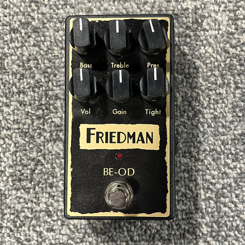 Used FRIEDMAN BE-OD Guitar Overdrive Pedal 41106-S000097591 Vist Large View of Product Image Which is Used FRIEDMAN BE-OD Guitar Overdrive Pedal