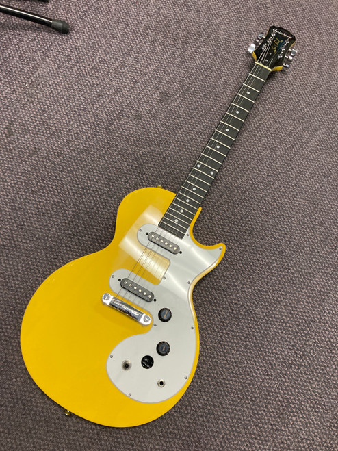 Used Epiphone LES PAUL SL MELODY MAKER E1 LP Type Electric Guitar Yellow 6-String 40085-S000106420 Vist Large View of Product Image Which is Used Epiphone LES PAUL SL MELODY MAKER E1 LP Type Electric Guitar Yellow 6-String