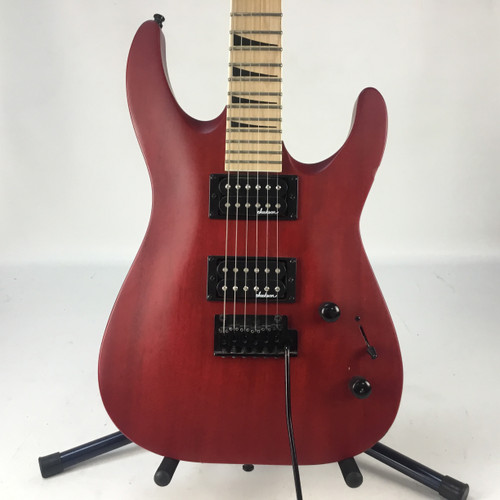 Used Jackson JS24 DINKY Super S Electric Guitar Red 6-String 41110-S000071453 Vist Large View of Product Image Which is Used Jackson JS24 DINKY Super S Electric Guitar Red 6-String