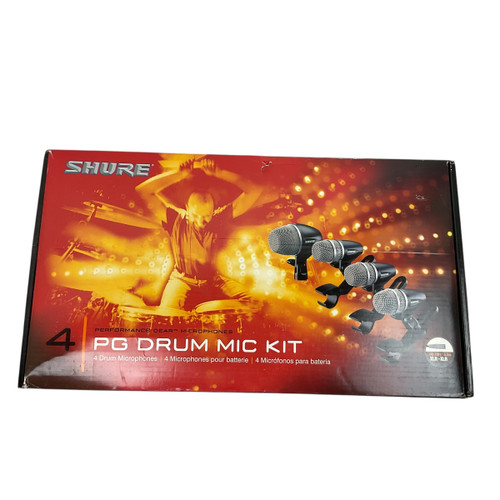 Used Shure PGDMK4-XLR Dynamic Microphone 41120-S000035673 Vist Large View of Product Image Which is Used Shure PGDMK4-XLR Dynamic Microphone