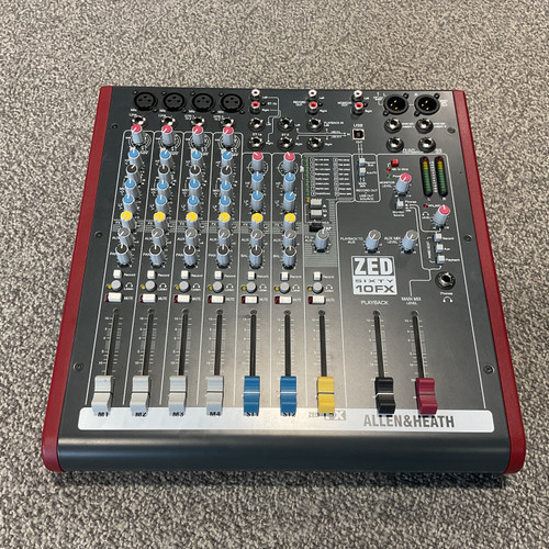 Used ALLEN & HEATH ZED SIXTY 10FX 41106-S000097616 Vist Large View of Product Image Which is Used ALLEN & HEATH ZED SIXTY 10FX