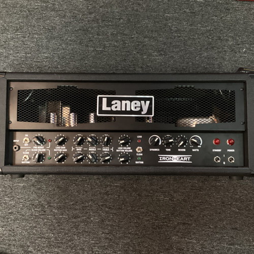 Used Laney IRT60H Tube Guitar Amplifier Head 40111-S000190834 Vist Large View of Product Image Which is Used Laney IRT60H Tube Guitar Amplifier Head