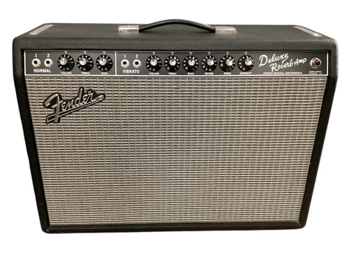 Vist Large View of Product Image Which is Used Fender 65 DELUXE REVERB AMP W/COVER+FOOTSWITCH