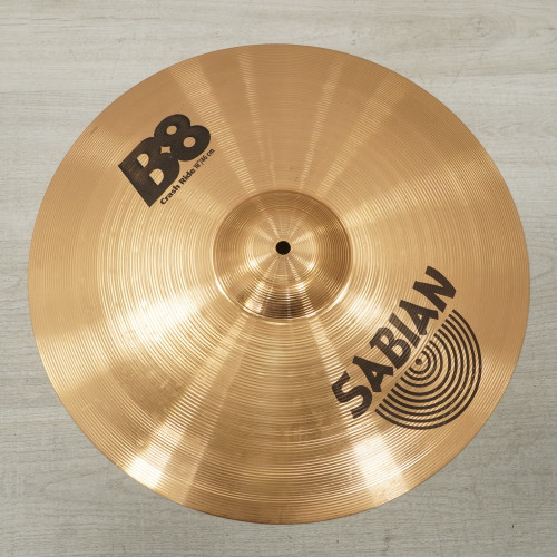 Vist Large View of Product Image Which is Used Sabian 18" B8 Crash Ride Cymbal