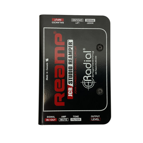 Used Radial JCR STUDIO REAMPER Guitar Effects Pedal 41120-S000035679 Vist Large View of Product Image Which is Used Radial JCR STUDIO REAMPER Guitar Effects Pedal