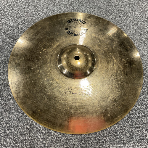 Vist Large View of Product Image Which is Used PAISTE SOUND FORMULA REFLECTOR 14 THIN CRASH
