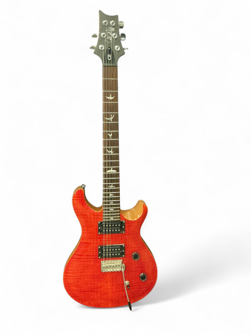 Vist Large View of Product Image Which is Used Paul Reed Smith - PRS SE CE BLOOD ORANGE Super S Electric Guitar Orange 6-String