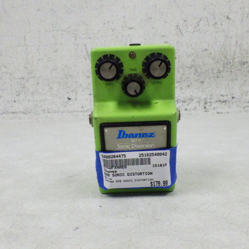 Vist Large View of Product Image Which is Used Ibanez Sd9 Sonic Distortion Vintage Distortion/Overdrive Pedal