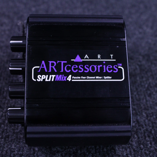 Vist Large View of Product Image Which is Used Art SPLITMIX 4 PASSIVE 4 CHANNEL MIXER Pro Sound Accessory