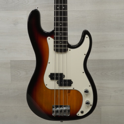 Vist Large View of Product Image Which is Used Crescent Bass Guitar Sunburst AS IS