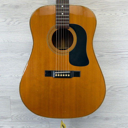 Vist Large View of Product Image Which is Used Washburn D-13N -FINISH CRACK Solid Top Acoustic Guitar Wood