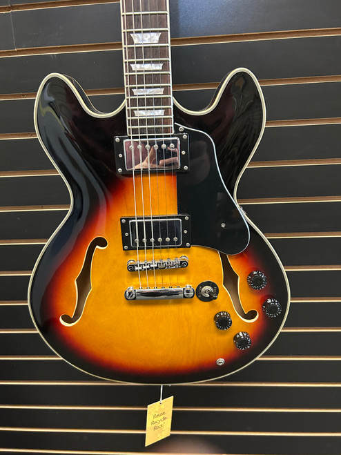 Vist Large View of Product Image Which is Used FIREFLY SEMI HOLLOW Electric Guitar Sunburst 6-String