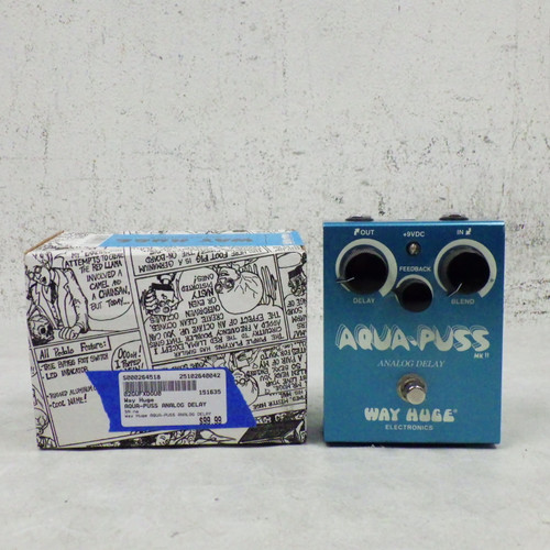 Vist Large View of Product Image Which is Used Way Huge Aqua-Puss Analog Delay Delay Pedal