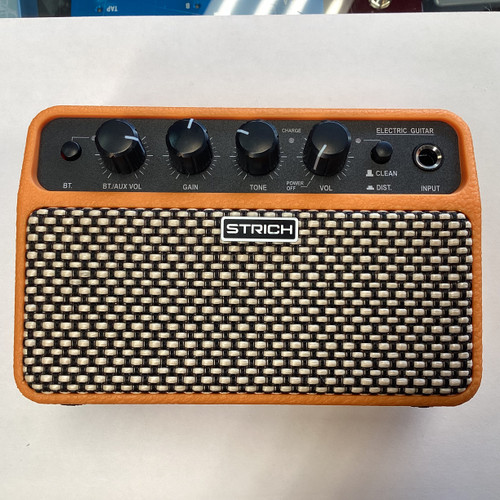 Used STRICH 2 X 5 W MINI GUITAR AMP Solid State Guitar Combo Other 40111-S000190894 Vist Large View of Product Image Which is Used STRICH 2 X 5 W MINI GUITAR AMP Solid State Guitar Combo Other