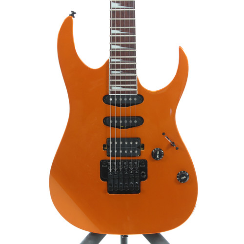 Used Ibanez RG460DX Super S Electric Guitar Orange 6-String Vist Large View of Product Image Which is Used Ibanez RG460DX Super S Electric Guitar Orange 6-String