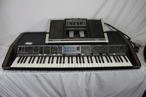 Vist Large View of Product Image Which is Used Moog POLYMOOG 203A W/ MASS POLYPEDAL CONT. Vintage 76-Key Synthesizer 76-key