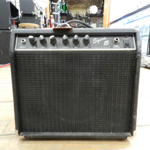 Vist Large View of Product Image Which is Used Squier 15 1 x 8 Solid State Amplifier 1 x 8