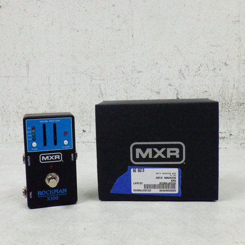 Vist Large View of Product Image Which is Used MXR Rockman X100 Boost Pedal