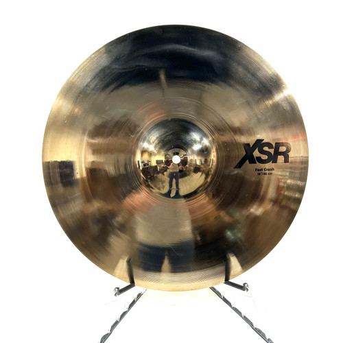 Vist Large View of Product Image Which is Used Sabian XSR 18 Inch Fast Crash Cymbal