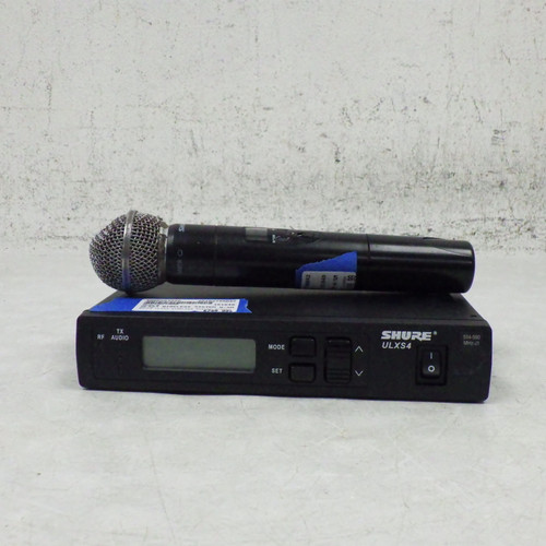 Vist Large View of Product Image Which is Used Shure ULXS4 W/SM58 Wireless Microphone