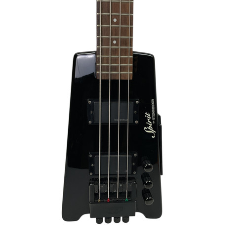 Used Steinberger SPIRIT BASS Bass Guitar Black 4-String 41120-S000035685 Vist Large View of Product Image Which is Used Steinberger SPIRIT BASS Bass Guitar Black 4-String