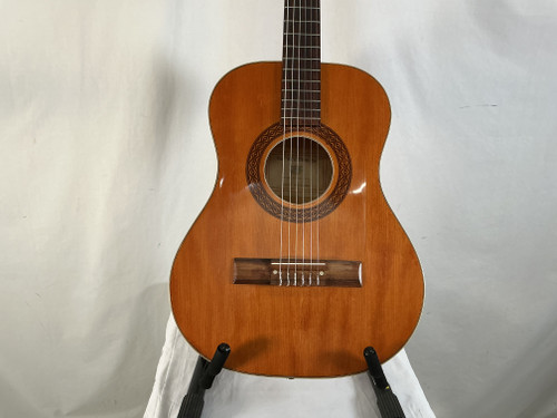 Vist Large View of Product Image Which is Used WURLITZER CLASSICAL Vintage Solid Top Acoustic Guitar Natural