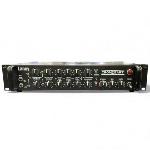 Vist Large View of Product Image Which is Used Laney IRT120H IRONHEART Rackmount Tube Amplifier Head