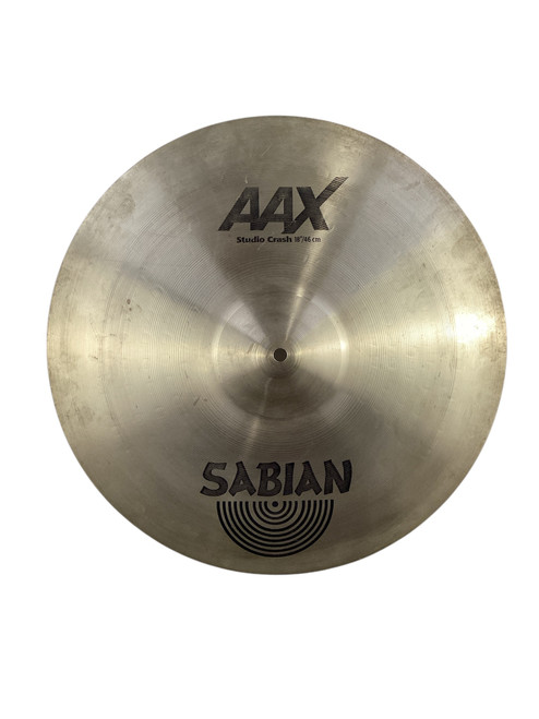 Used Sabian AXX Studio Crash Cymbal 18"  41115-S000115247 Vist Large View of Product Image Which is Used Sabian AXX Studio Crash Cymbal 18"