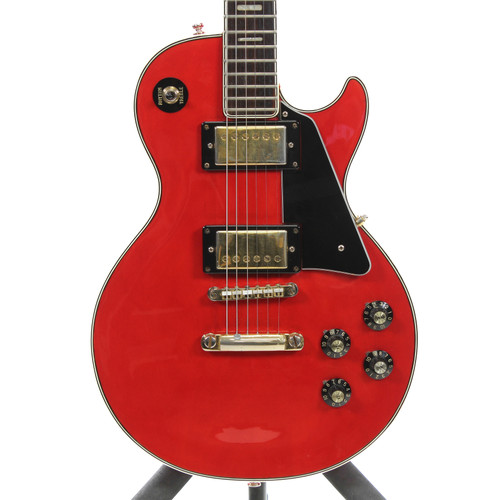 Used LP-TYPE ELECTRIC GUITAR Vintage LP Type Electric Guitar Red 6-String Vist Large View of Product Image Which is Used LP-TYPE ELECTRIC GUITAR Vintage LP Type Electric Guitar Red 6-String