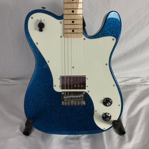 Vist Large View of Product Image Which is Used Squier PARANORMAL ESQUIRE DELUXE T Type Electric Guitar Blue 6-String
