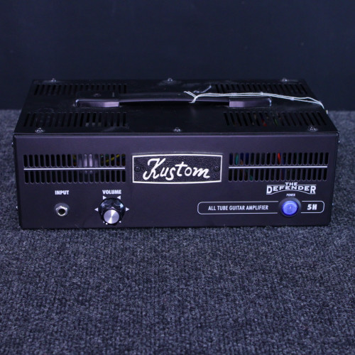 Vist Large View of Product Image Which is Used Kustom THE DEFENDER 5H HEAD Tube Guitar Amplifier Head