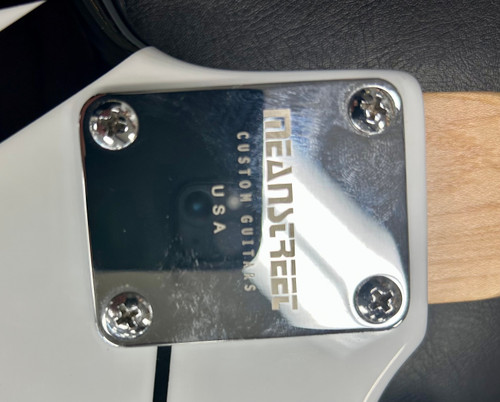 Vist Large View of Product Image Which is Used MEAN STREET EVH SIG S Type Electric Guitar White 6-String