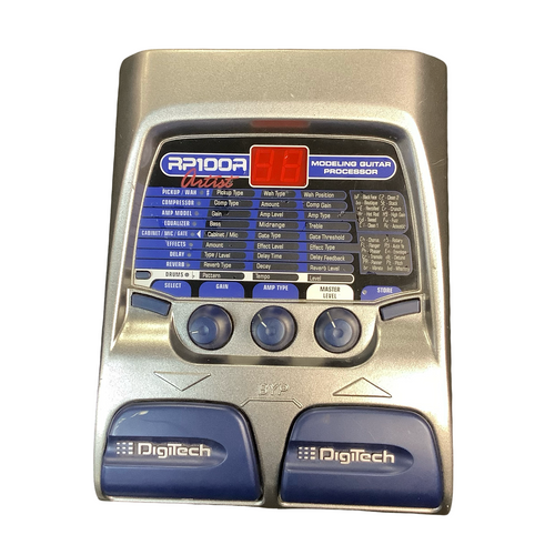 Used Digitech RP100A NO ADPT Guitar Effect 40083-S000154947 Vist Large View of Product Image Which is Used Digitech RP100A NO ADPT Guitar Effect
