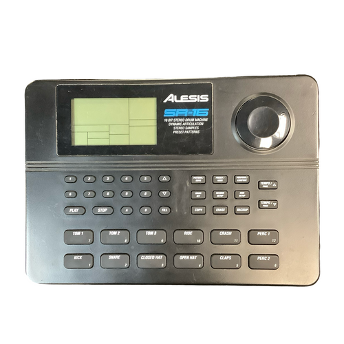 Used Alesis ALESIS SR-16 W/ADP Drum Machine 40083-S000154948 Vist Large View of Product Image Which is Used Alesis ALESIS SR-16 W/ADP Drum Machine