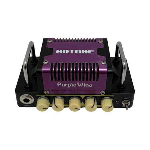 Used Hotone NANO LEGACY PURPLE WIND 5-WATT AMPLIFIER Solid State Guitar Head 41126-S000091618 Vist Large View of Product Image Which is Used Hotone NANO LEGACY PURPLE WIND 5-WATT AMPLIFIER Solid State Guitar Head