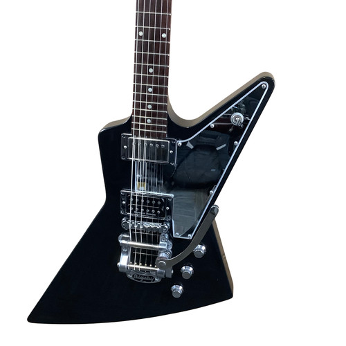 Used Gibson EXPLORER Electric Guitar Black 6-String 40083-S000154953 Vist Large View of Product Image Which is Used Gibson EXPLORER Electric Guitar Black 6-String
