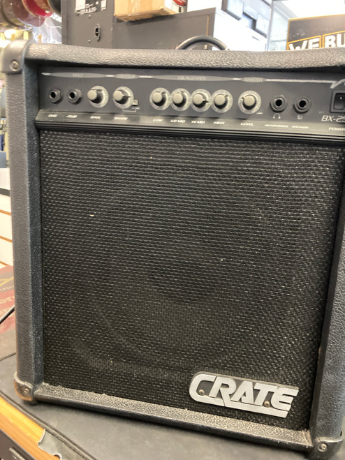 Used Crate BX25 1 x 10 Bass Combo Amplifier 1 x 10 40085-S000106438 Vist Large View of Product Image Which is Used Crate BX25 1 x 10 Bass Combo Amplifier 1 x 10