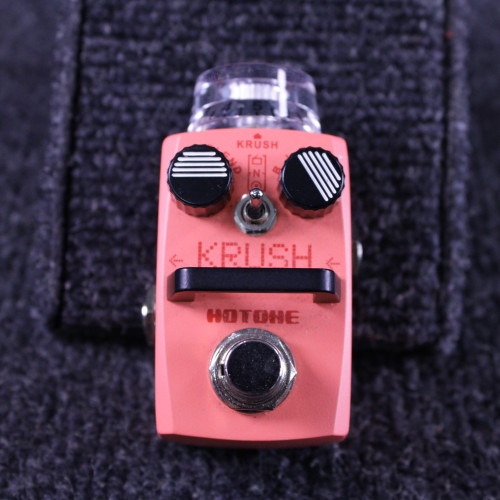 Vist Large View of Product Image Which is Used Hotone KRUSH BITCRUSHER PEDAL Synthesizer Pedal
