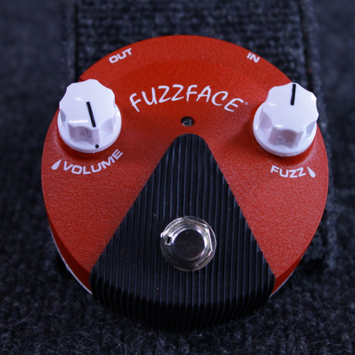 Vist Large View of Product Image Which is Used Dunlop FUZZFACE BAND OF GYPSYS FFM6 RED Fuzz Pedal